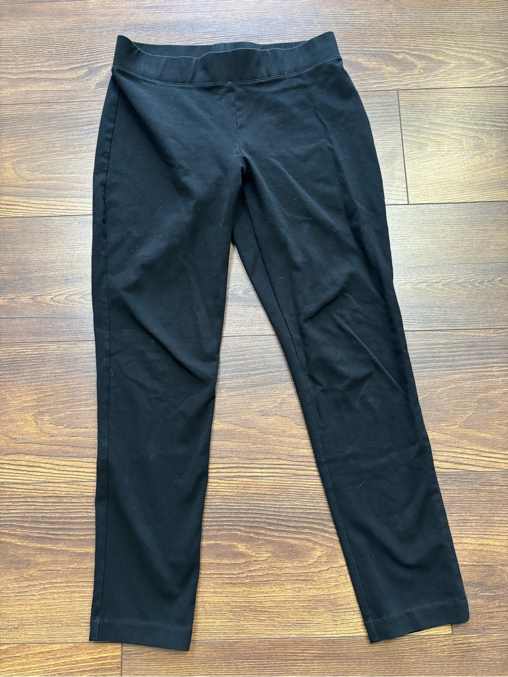 Talbots Black Pull-On Slim Leg Pants